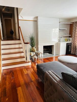 Fireplace, Interior, Wood Texture Flooring