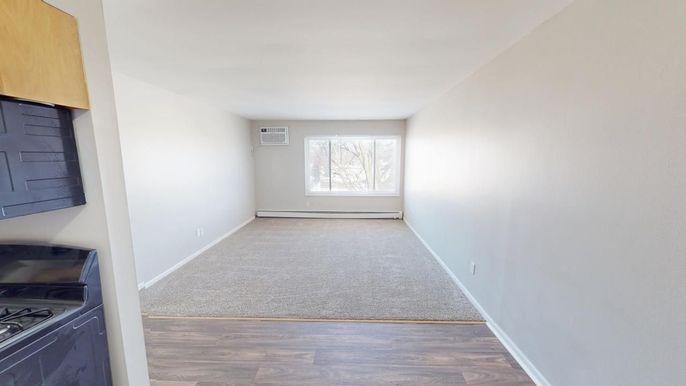 Empty room, Interior, Kitchen, Wood Texture Flooring