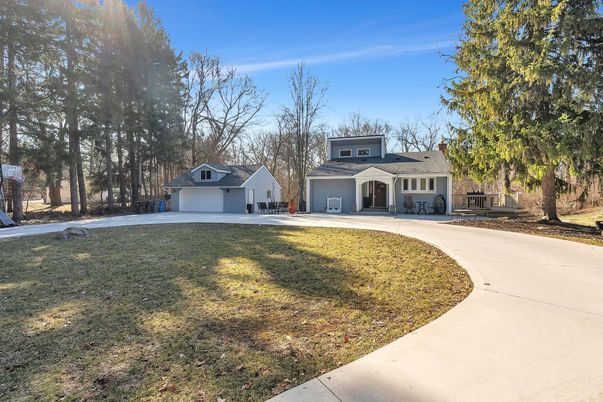 Attached, Backyard, Exterior, Facade, None