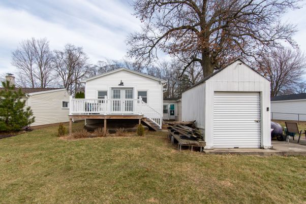 Backyard, Detached Garage, Exterior