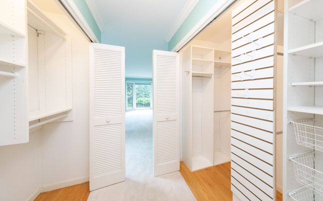 Interior, Walk-in Closets, Wood Texture Flooring