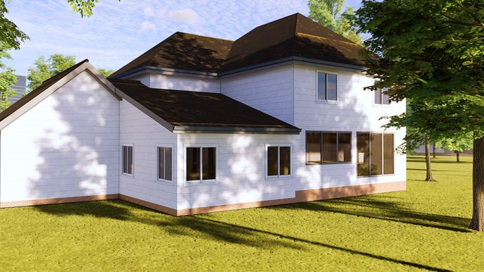 Backyard, Exterior