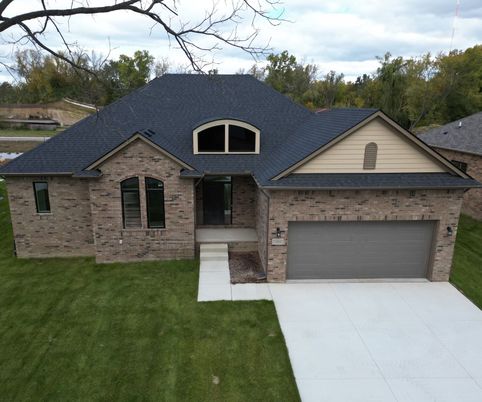 Attached, Exterior, Facade, Brick Facade, Brick Traditional