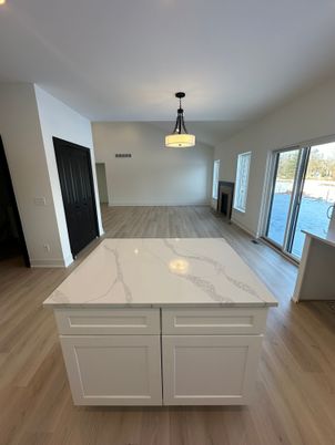 Interior, Pendant Lights, Wood Texture Flooring