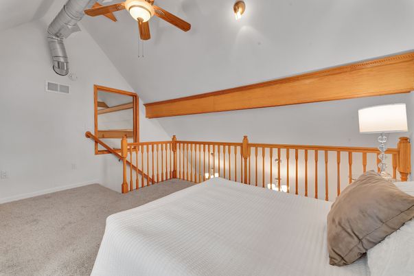 Bedroom, Interior, Wooden Beams