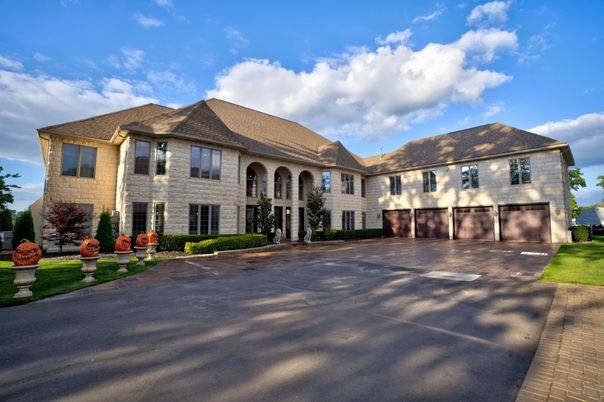 Attached, Exterior, Facade, French Provincial