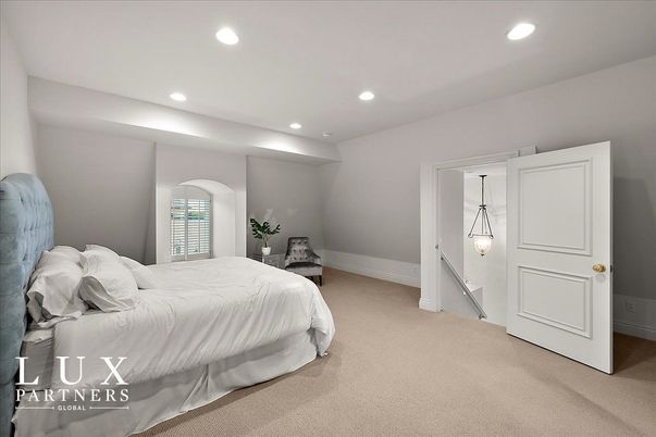 Bedroom, Interior, Pendant Lights, Recessed Lighting