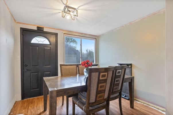Dining room, Interior, Wood Texture Flooring