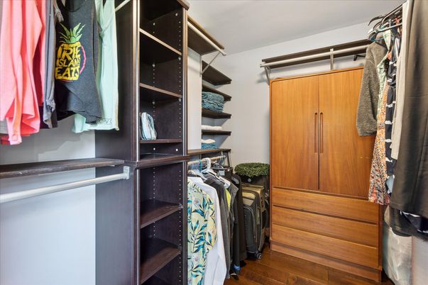Interior, Walk-in Closets, Wood Texture Flooring