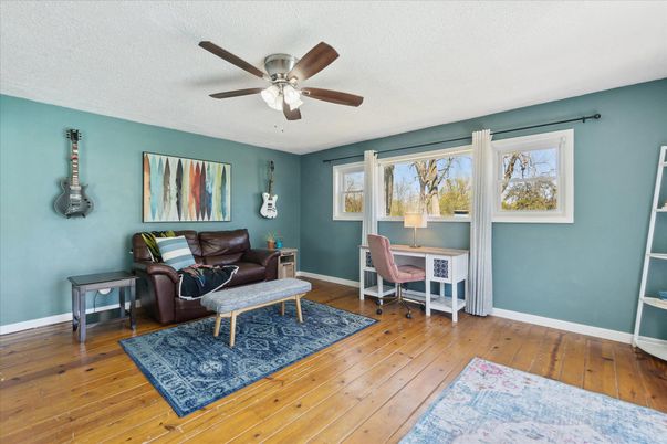 Home Office, Interior, Wood Texture Flooring