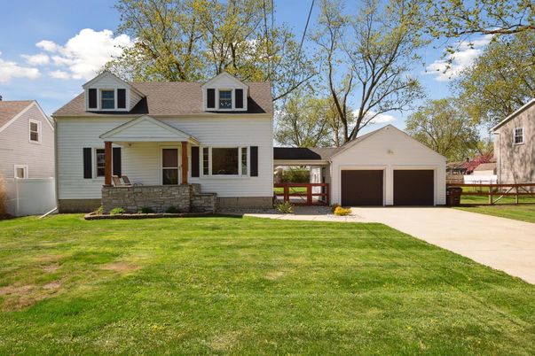 Attached, Backyard, Detached Garage, Exterior, Facade, Farmhouse