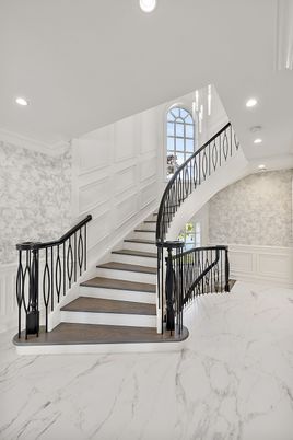 Interior, Marble, Recessed Lighting