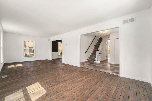 Empty room, Interior, Wood Texture Flooring