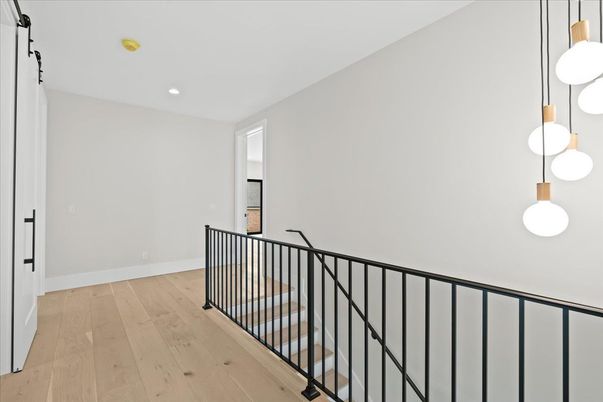 Interior, Pendant Lights, Recessed Lighting, Wood Texture Flooring