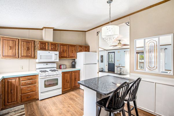 Chandelier, Interior, Kitchen, Pendant Lights, Wood Texture Flooring