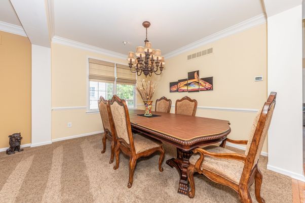 Chandelier, Dining room, Interior