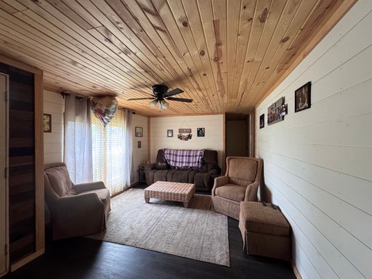 Interior, Living room, Wooden Ceilings, Wood Texture Flooring