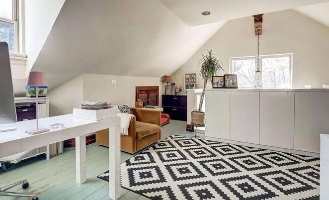 Home Office, Interior, Pendant Lights