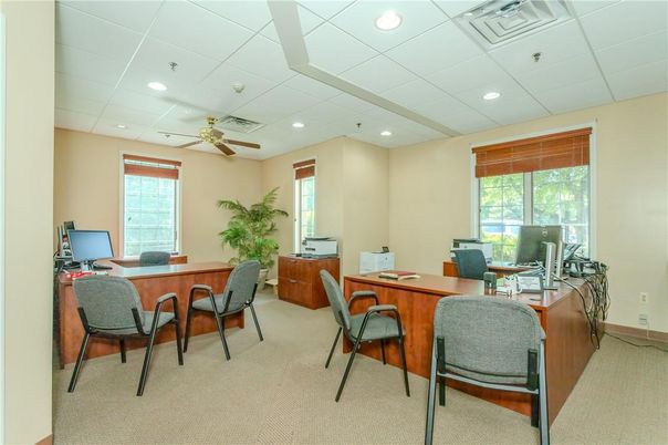 Home Office, Interior, Recessed Lighting
