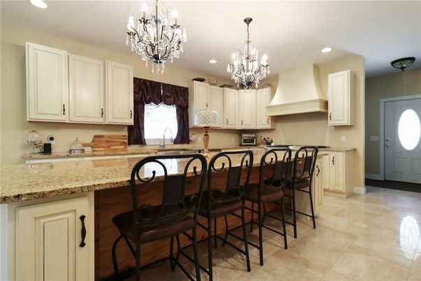 Chandelier, Interior, Kitchen, Recessed Lighting