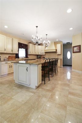 Chandelier, Interior, Kitchen, Recessed Lighting