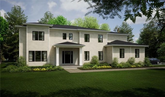 Exterior, Facade, French Provincial