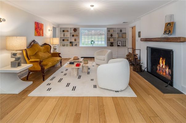 Fireplace, Interior, Living room, Wood Texture Flooring