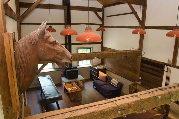 Interior, Living room, Pendant Lights, Wood Texture Flooring
