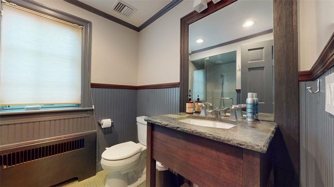 Bathroom, Interior, Recessed Lighting