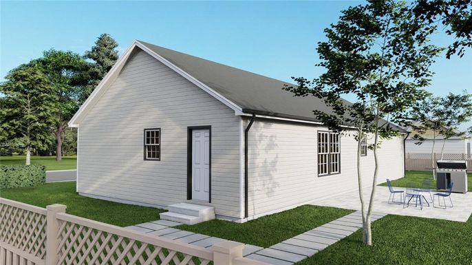 Backyard, Exterior