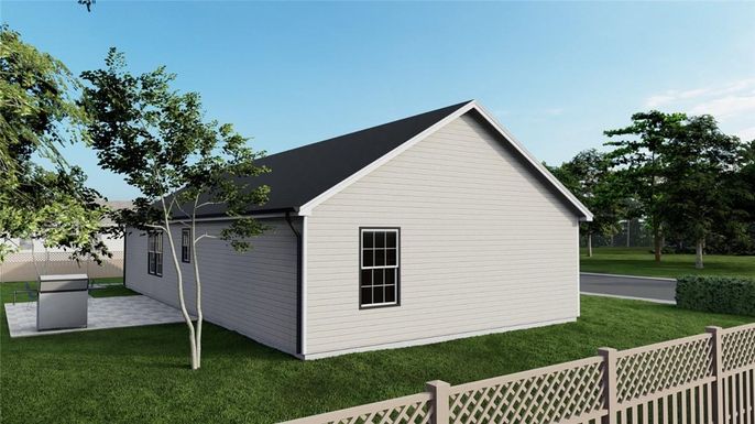 Backyard, Exterior