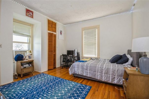 Bedroom, Home Office, Interior, Wood Texture Flooring