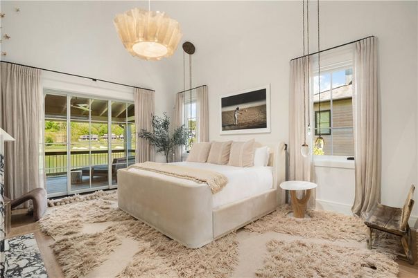 Bedroom, Interior, Pendant Lights