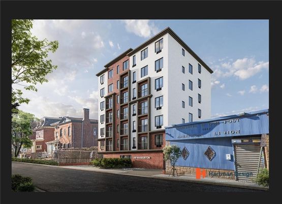 Exterior, Facade, Condo Building