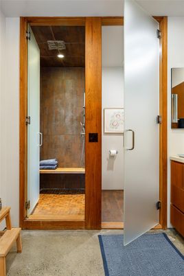 Bathroom, Glass Shower, Interior