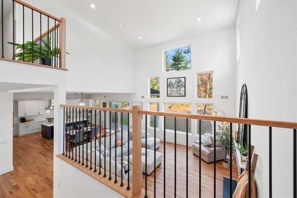 Interior, Recessed Lighting, Wood Texture Flooring