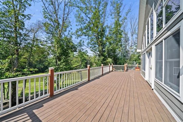 Backyard, Exterior, Wood Texture Flooring