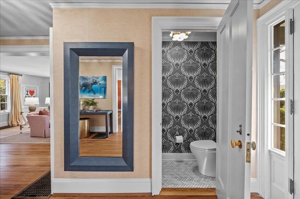Bathroom, Interior, Wood Texture Flooring