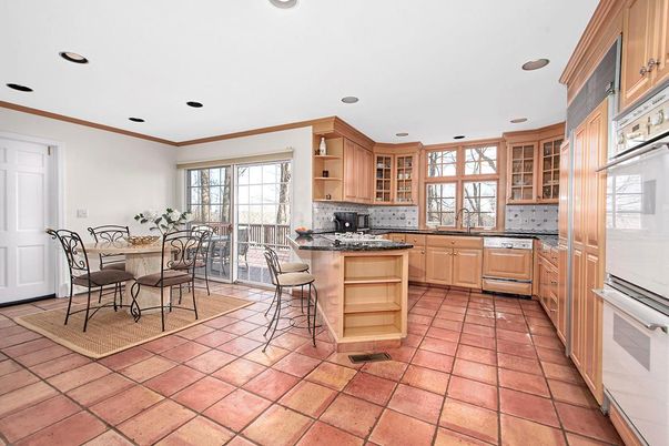 Dining room, Interior, Kitchen, Recessed Lighting