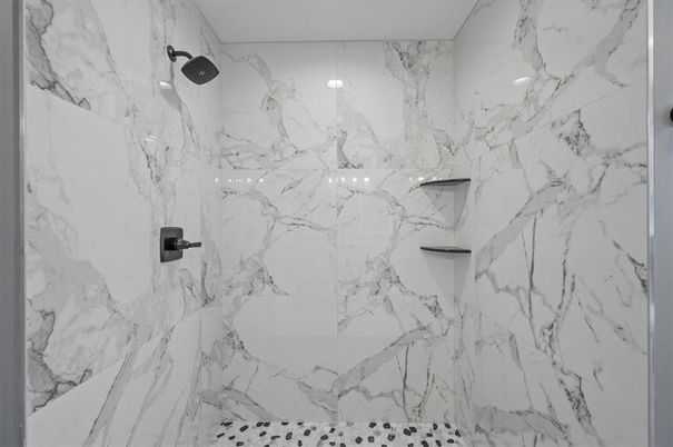 Bathroom, Interior, Marble Walls