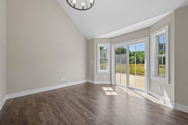 Empty room, Interior, Wood Texture Flooring