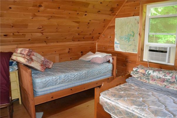 Bedroom, Interior, Wooden Walls