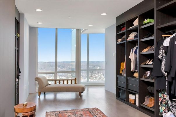 Interior, Recessed Lighting, Walk-in Closets, Wood Texture Flooring