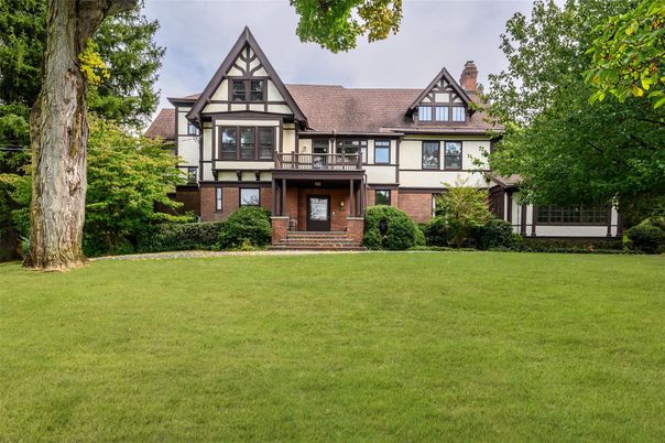 Backyard, Exterior, Facade, Brick Facade, Tudor Revival