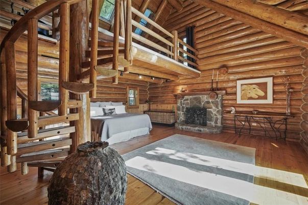 Fireplace, Interior, Living room, Wooden Beams, Wooden Ceilings, Wood Texture Flooring, Wooden Walls