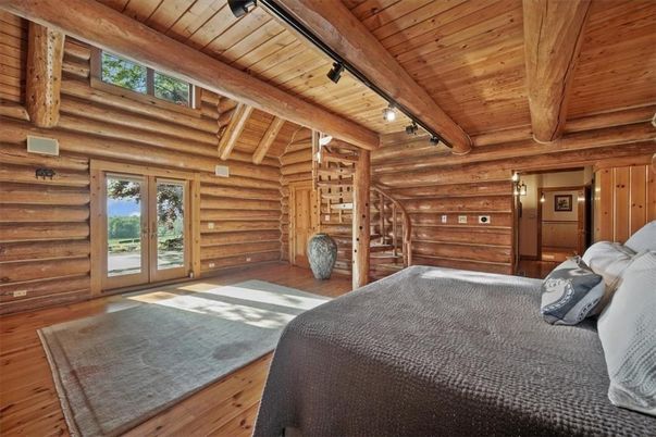 Bedroom, Interior, Wooden Beams, Wooden Ceilings, Wood Texture Flooring, Wooden Walls