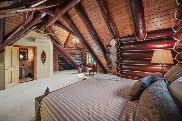 Bedroom, Interior, Wooden Beams, Wooden Ceilings, Wooden Walls