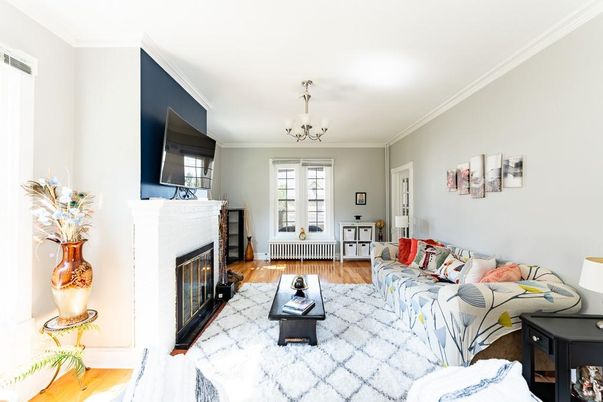 Chandelier, Fireplace, Interior, Living room, Wood Texture Flooring