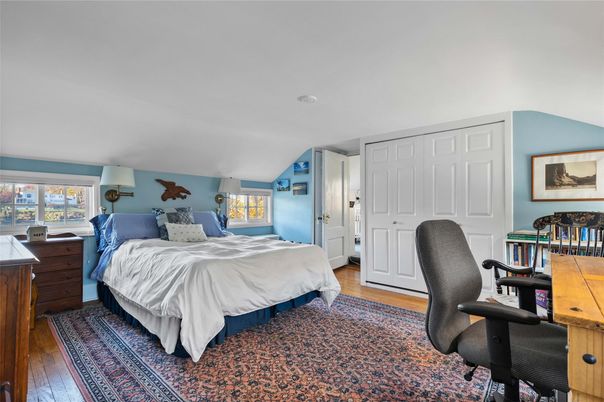 Bedroom, Home Office, Interior, Wood Texture Flooring