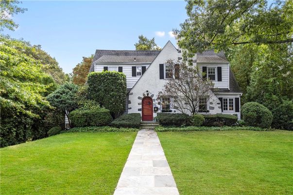 Backyard, Exterior, Facade, Tudor Revival